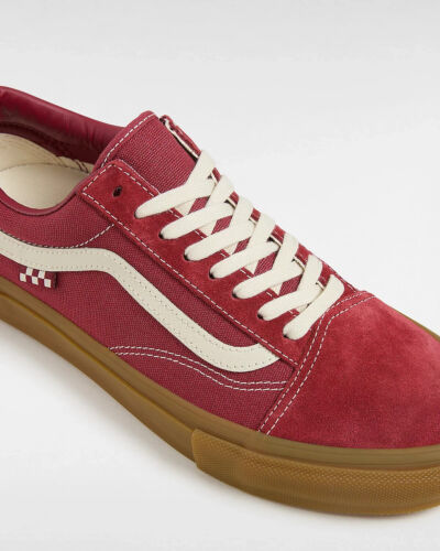 Vans Skate Old Skool Classic Schuhe rot - Bild 4 von 6