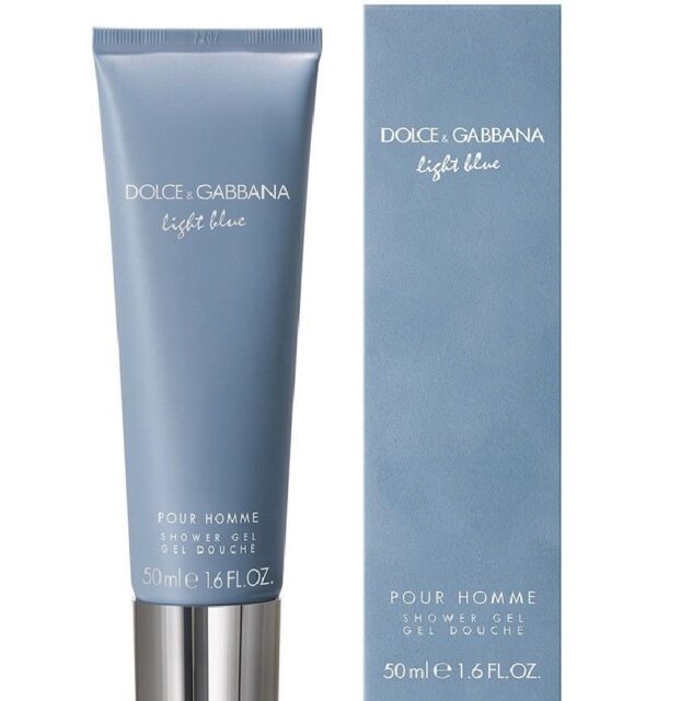 dolce and gabbana light blue mens shower gel