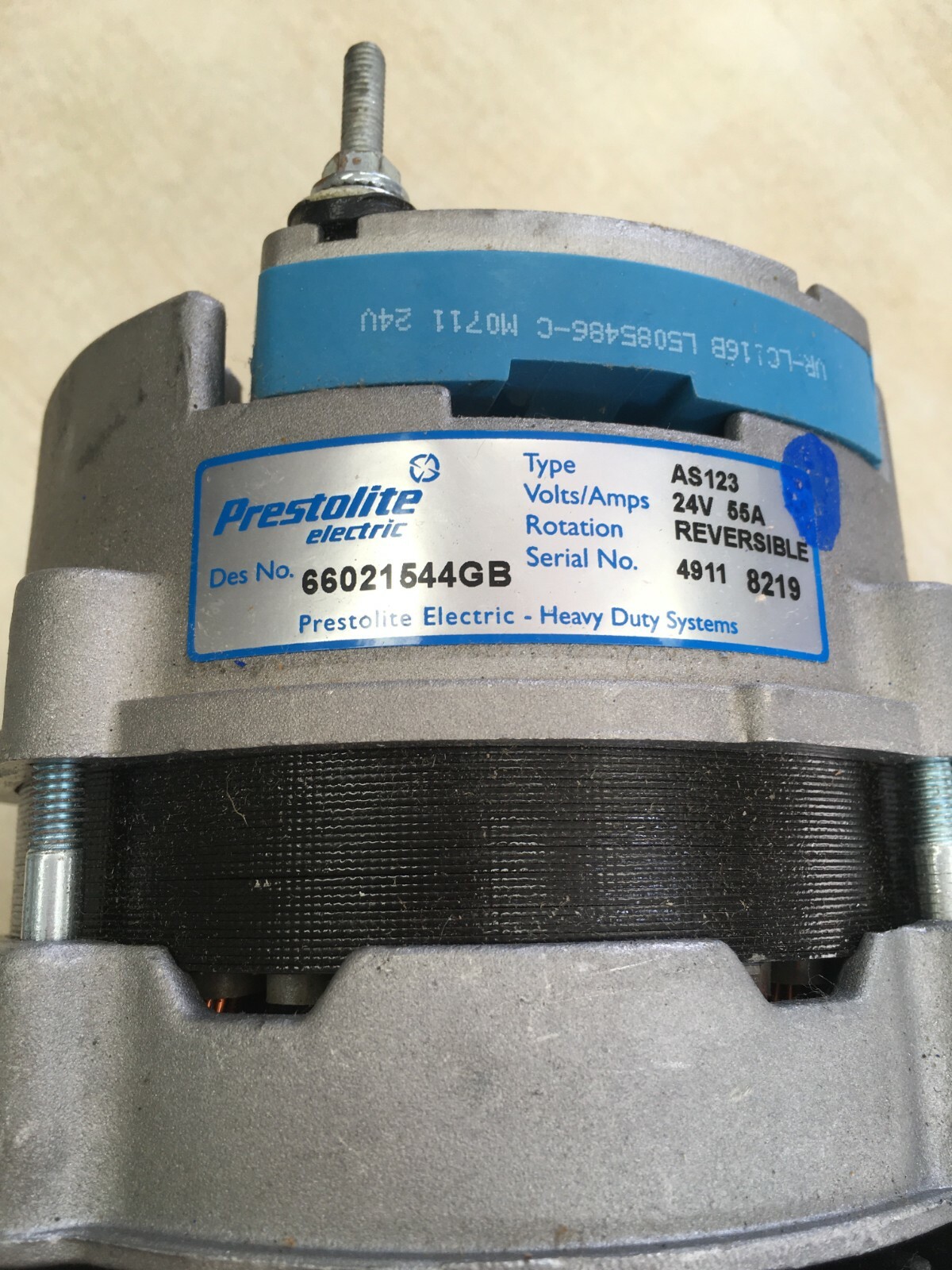 Prestolite Alternator 24V 55A 66021544 Perkins CV70291 | eBay