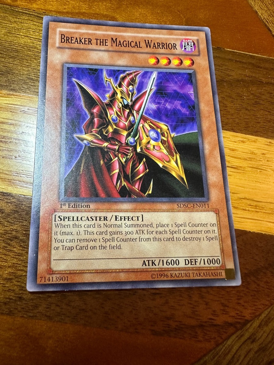 Breaker the Magical Warrior SDSC-EN011 1st Edition Common PL + BONUS Breaker the Magical Warrior SDSC-EN011 1st Edition Common PL + BONUS