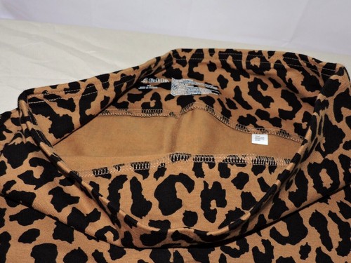 Lot of 2 Women's Wild Fable Leopard Cheetah Stretch High-Rise Bike Shorts Yoga M - Picture 6 of 11