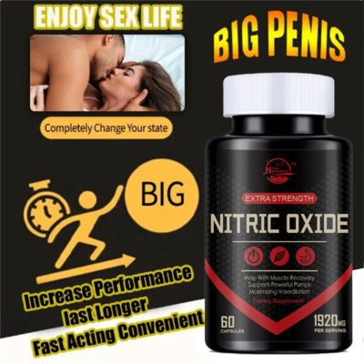Extra Strength Nitric Oxide Supplement L Arginine 3X Strength -Citrulline Malate
