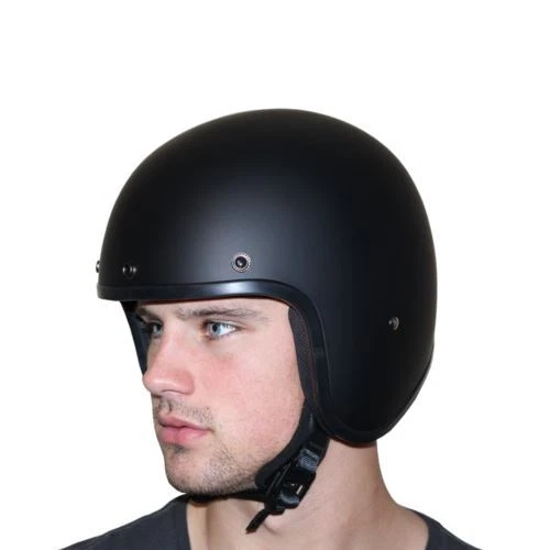 Daytona Cruiser Helmet Slim Line 3/4 Open Face Quick Release DOT 2XS-4XL - Image 3 of 4