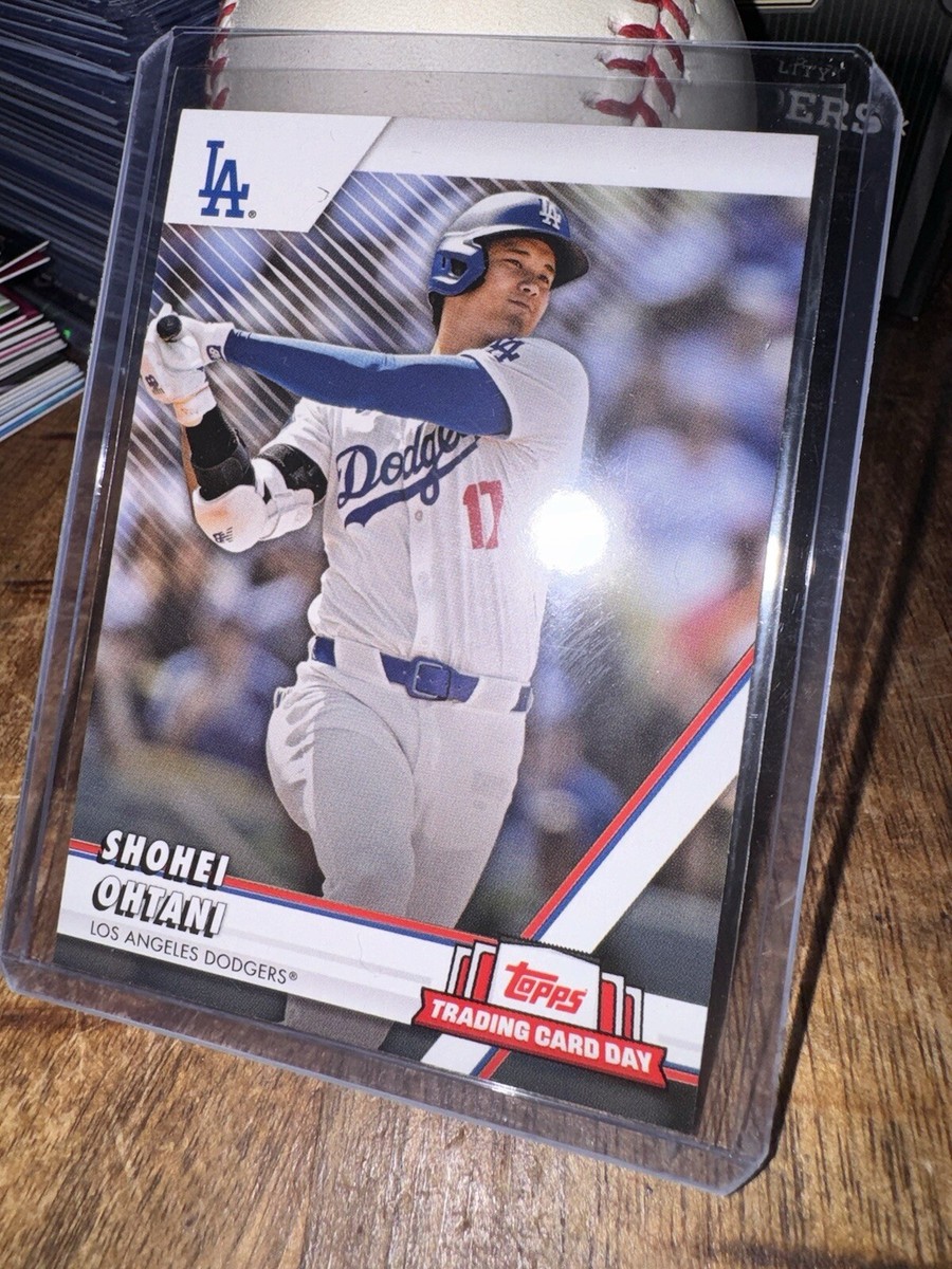 レア 大谷翔平 topps national baseball day card Shohei Ohtani 2024 Topps National Trading Card Day Card
