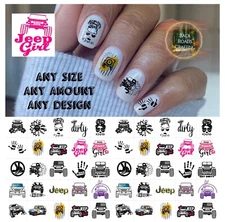 Waterslide Nail Decals Set Of 50 Bonus & Instructions & Bonus