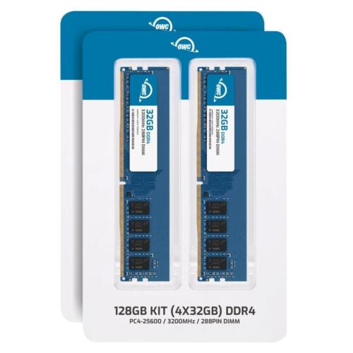 OWC 128GB (4x32GB) DDR4 3200MHz 2Rx8 Non-ECC UDIMM 288pin Memory RAM - Picture 2 of 7