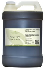 Pure Black Seed Oil Gallon 100 All Natural, Cold Pressed EGYPT Seed - Skin Hair
