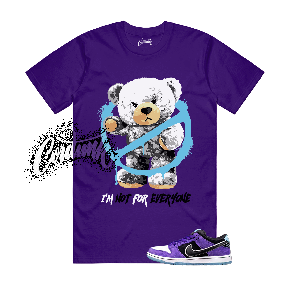Dunk Hayley Court Purple Black White Lagoon Pulse Doll T