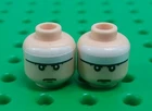 *NEW* Lego Batman Faces Flesh Heads Super Heroes Bruce Wayne - 2 pcs