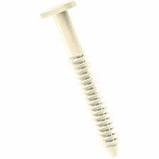 Cream Window Shutters Panel Peg Loks 3" Shutter Fasteners Spikes Lock Pegs Bulk
