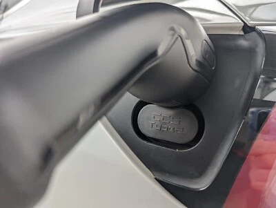 Ladeanschluss Schutzkappe Abdeckung Tesla CCS Elektroauto DC Schutz Zubehör Port