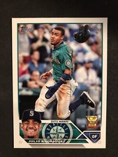 2023 Topps Series 1 Julio Rodriguez All-Star Rookie Gold Cup Mariners Base Set.