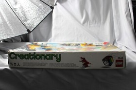 Lego (3844)Creationary Game Set, Used,  100% Complete W/Manual and Original Box