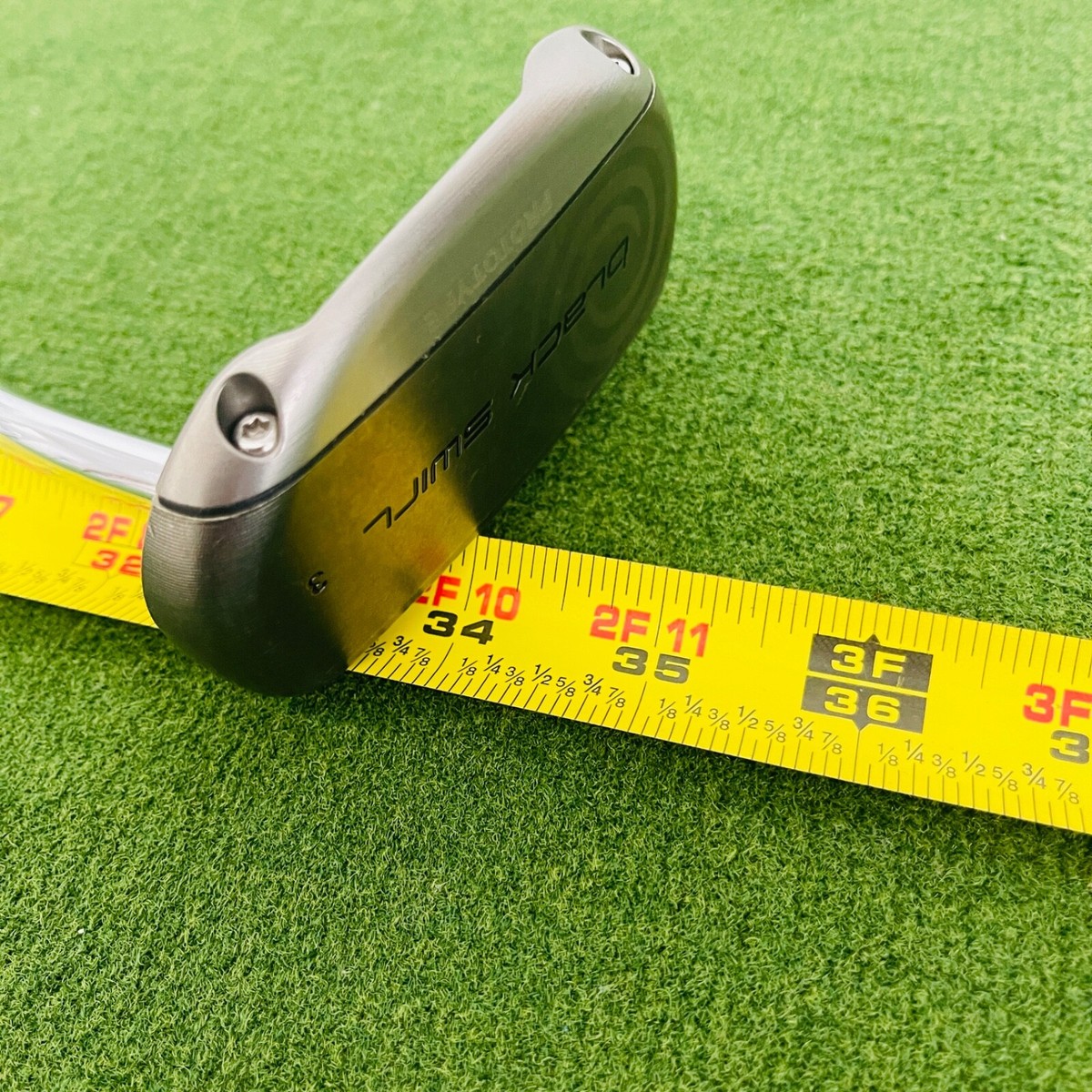 Limited Odyssey Black Swirl #3 Tour Milled Prototype Putter