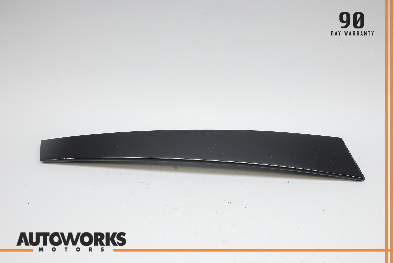03-13 Maserati Quattroporte M139 Rear Left Exterior B-Pillar Moulding Trim OEM