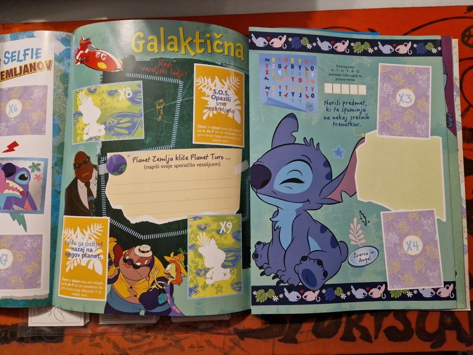 STITCH 2024 Coleção de Adesivos Panini CONJUNTO COMPLETO + ÁLBUM VAZIO 192 ADESIVOS - Imagem 4 de 4