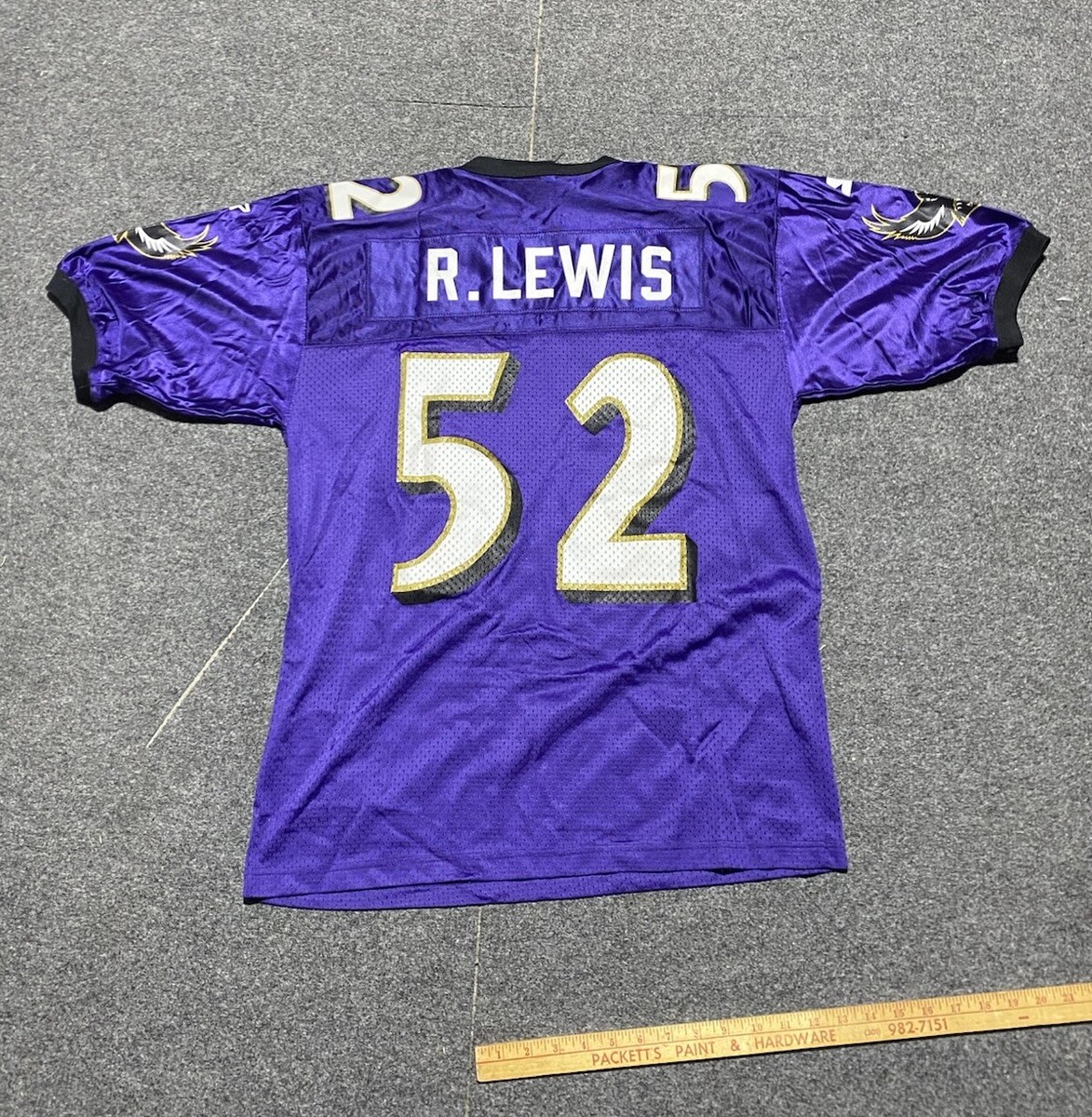 Vintage Ray Lewis Starter Jersey Mens 46 Medium Baltimore Ravens