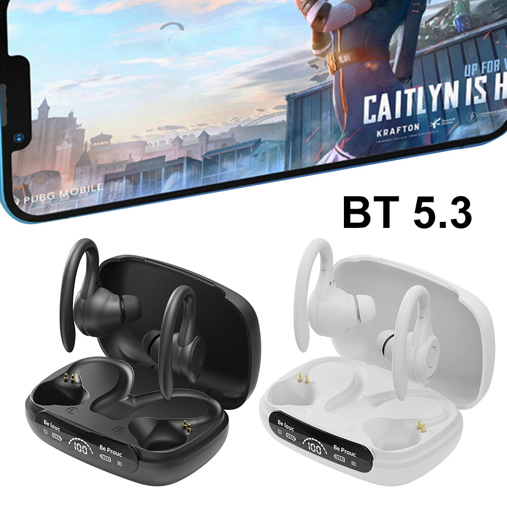 Wireless Bluetooth 5.3 Ear Hook TWS Stereo Headphones Earbuds