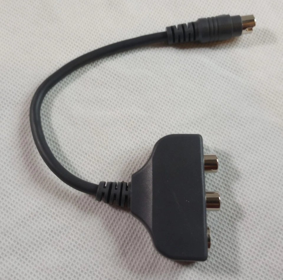 Dell S Video Audio Adapter Cable CN-044CTV-47110-18T-0985 Gray PC Computer Part - Image 2 of 4