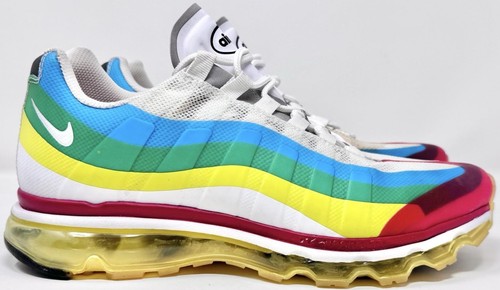 NIKE AIR MAX + 2012 NRG “WHAT THE MAX” WHITE-BLACK-SOAR SZ  display picture 2