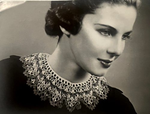 De colección 1936 Clark's Crocheted Collares y Puños Patrones de Corbata Libro Cluny Shell Francés+ - Imagen 10 de 24
