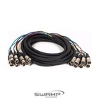 SWAMP Premium 8-way XLR Audio Snake Cable Loom