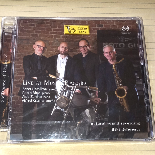 SACD Scott Hamilton, Birro, Zunino, Kramer - Live At Museo Piaggio - audiophil