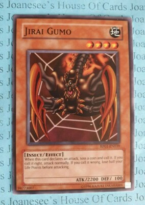 Jirai Gumo RP01-DE039 Common Yu-Gi-Oh Karte Mint/NMint 