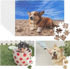 Sublimation Puzzle Blanks 10 Sets Sublimation Blanks Jigsaw Puzzles A5 Heat Pres