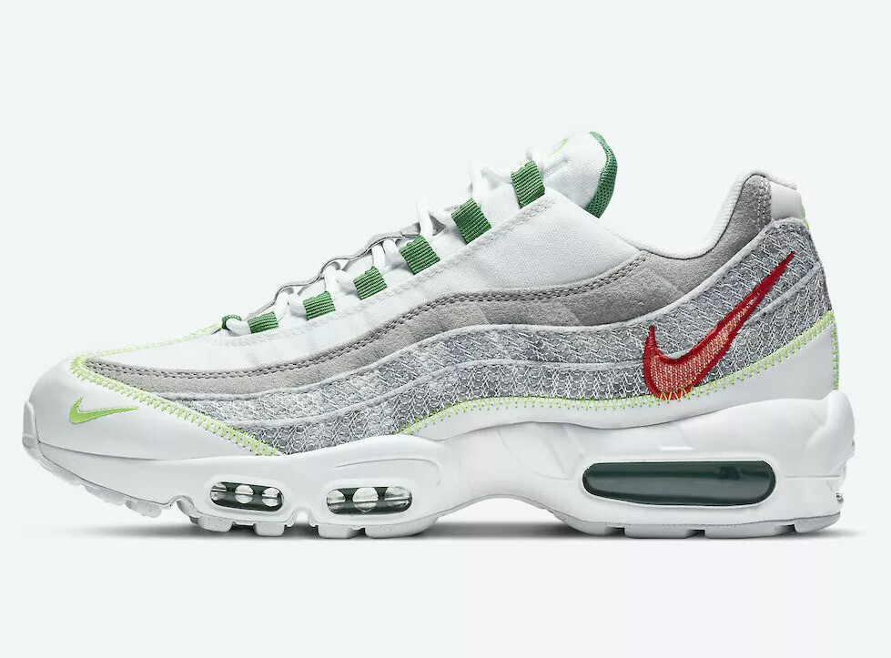 green and white 95 air max