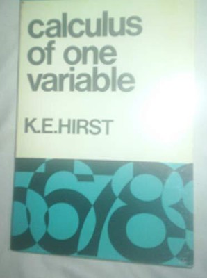 Calculus of One Variable (Problem S..., Hirst, Keith Ed