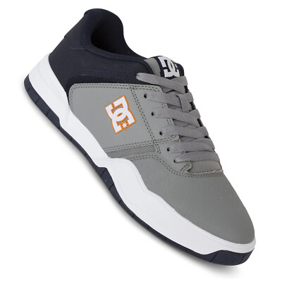 DC Skate Shoes Central navy-grey - Herren Skateschuhe mit Cup Sohle