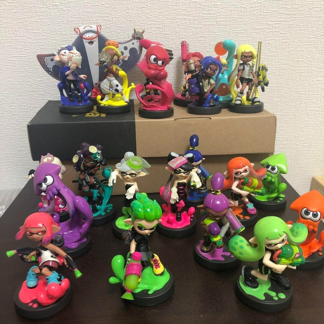 Nintendo Splatoon 3 Complete Amiibo Set (22 Figures Nintendo Splatoon 3 Complete Amiibo Set (22 Figures