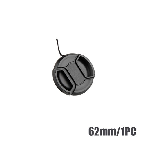 49-77mm Plastic Camera Center Pinch Snap On Front Lens Cap Cover For Nikon Canon - Picture 16 of 19