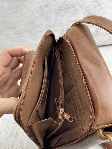 Rosetti Brown/Tan Purse Small Shoulder Bag Crossbody Women's - Picture 3 of 8