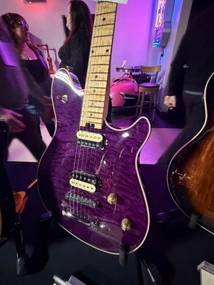 2026 USA EVH  CUSTOM SHOP / SPECIAL EDITION WOLFGANG    TRANSPARENT PURPLE