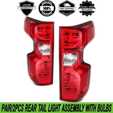 PAIR/2PCS Tail Lights Assembly For 2019-2023 Chevy Silverado 1500 2500HD 3500HD