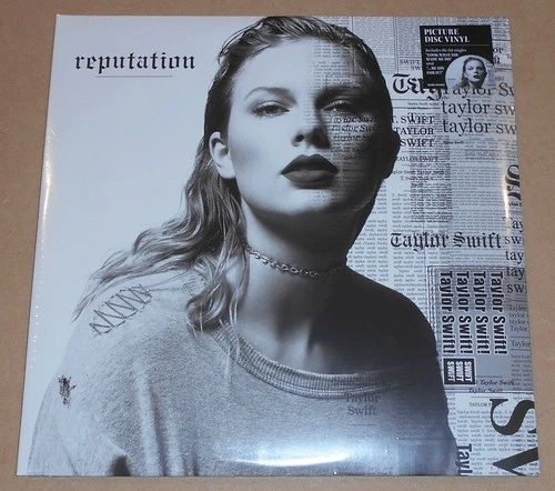 Taylor Swift Reputation Vinyl Picture Disc Double LP Ed Sheeran Sealed Imperfect