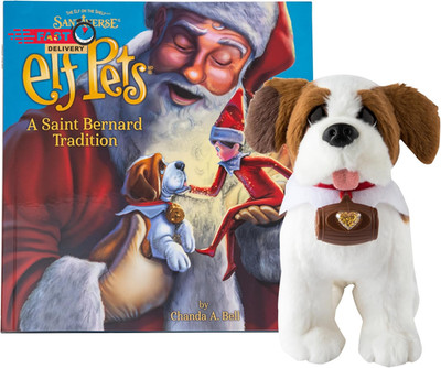 Elf Pets: a Saint Bernard Tradition- Includes Beautifully Illustrated Hardbound 