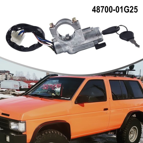 Ignition-Switch W/ Lock Cylinder For Nissan 86-94 D21 95-96 Pickup Pathfinder - Picture 5 of 13