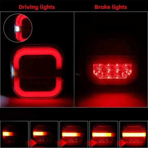 12/24V Trailers Trailer Lighting 50,000 Hour Lifespan PC And Plastic Material - Picture 6 of 6