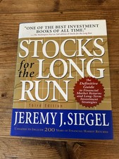 Stocks for the Long Run 2002 3rd Ed. Signed By Jeremy Siegel