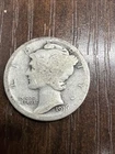 1916-S Mercury Dime - Actual Silver Coin Shown Good Shape Same Day Shipping Free