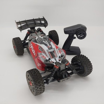 Arrma Typhon 3S 1/8 4x4 BLX 3S Brushless Buggy 2.4GHz ARTR w/ Spektrum RadioUsed