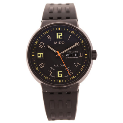 Vintage 42mm Mido All Dial Chronometer Day-Date Swiss Men's Automatic Wristwatch