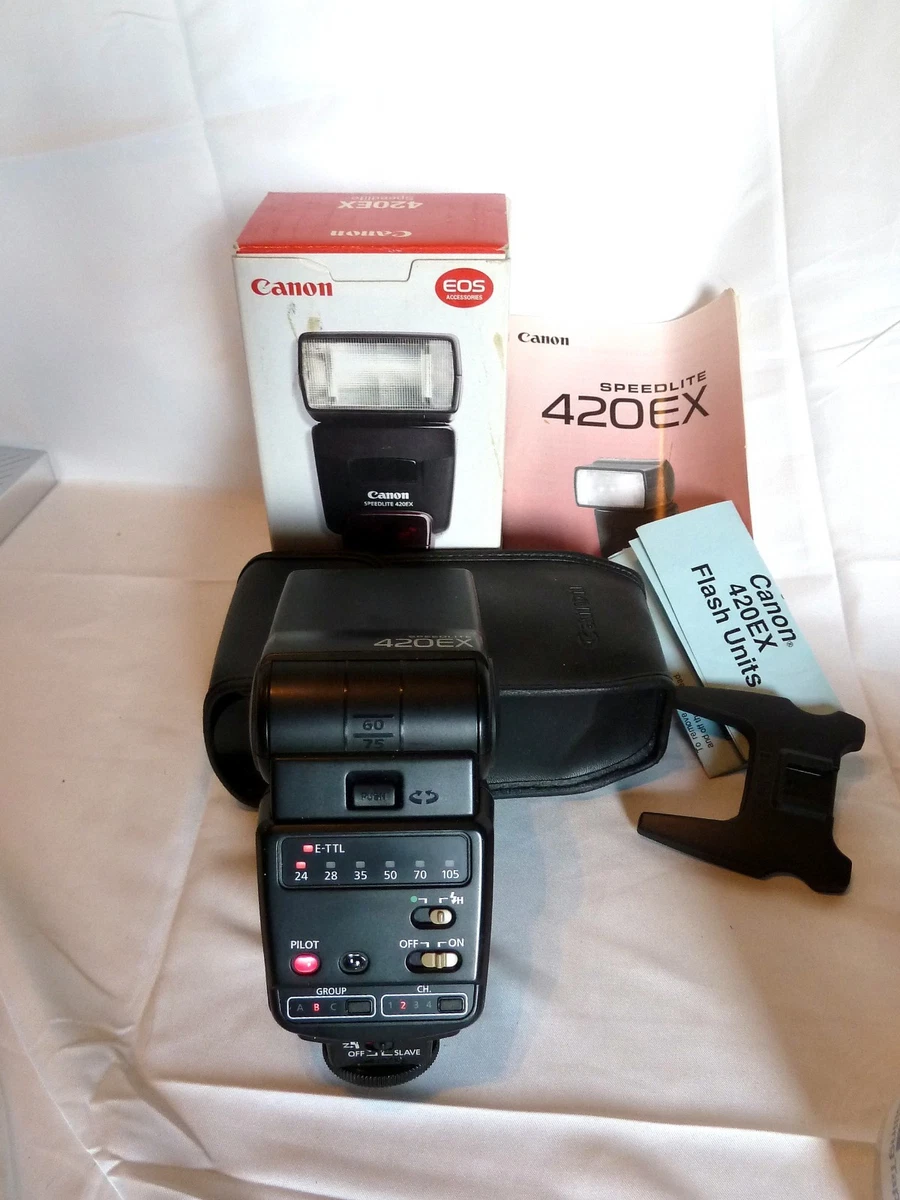 【中古】Canon Speedlite 420exフラッシュCanon EOS SLRカメラ ? 古いバージョン Canon Speedlite 420ex for sale | eBay