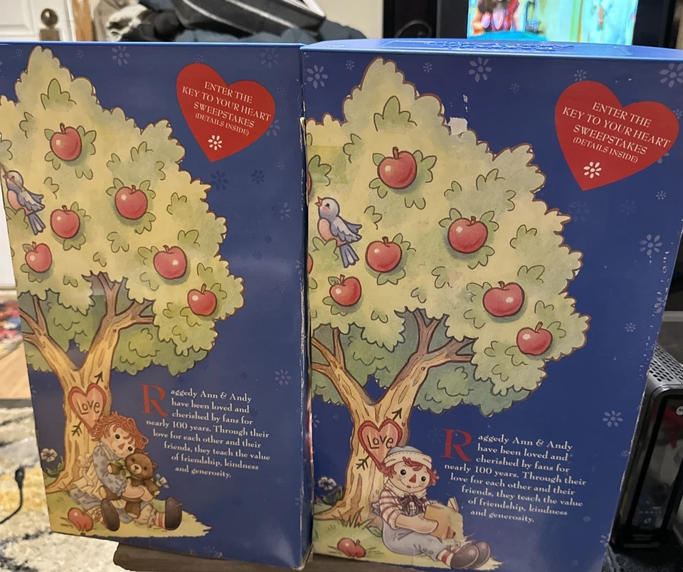 Фарфоровые куклы 2004 BrassKey Keepsakes Classic Raggedy Ann & Andy *читайте описание * - Изображение 4 из 4