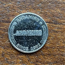 Andamiro Since 1992 South Korea Game Token Coin