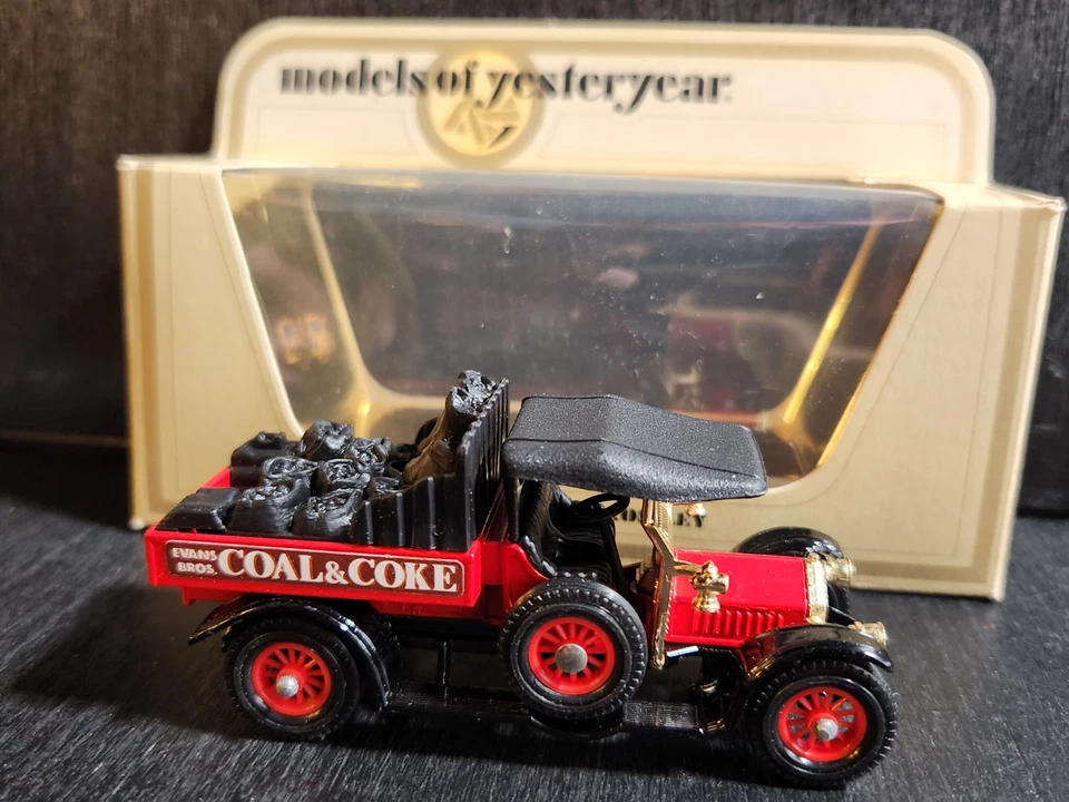 MATCHBOX MODELS OF YESTERYEAR Y-13 1918 CROSSLEY COAL & COKE TRUCK 1978 NIB - Image 2 of 4