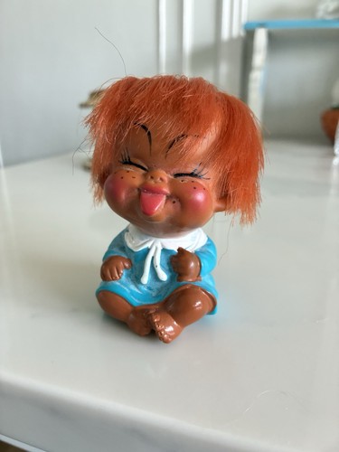Vintage 1960's Moody Cutie Sticking Tongue Out Doll